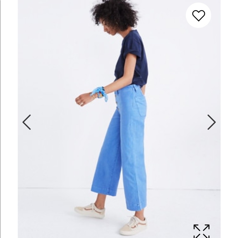 Emmett wide leg crop pants